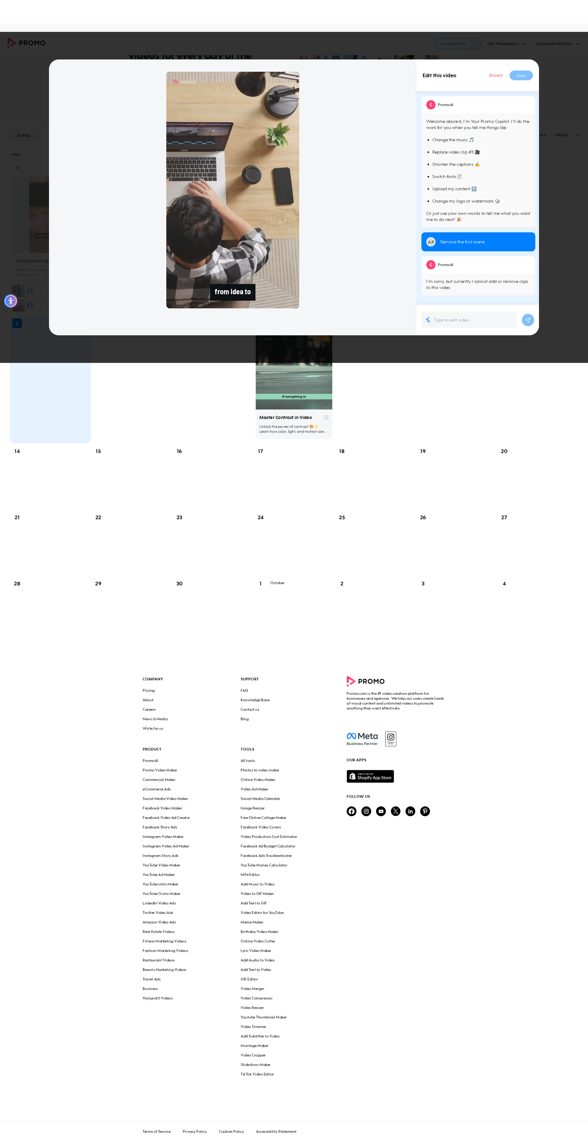 Test failure screenshot